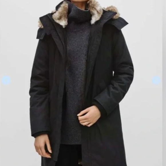 Babaton - Oskar Mid-length, goose-down Parka - Black - Picture 1 of 5